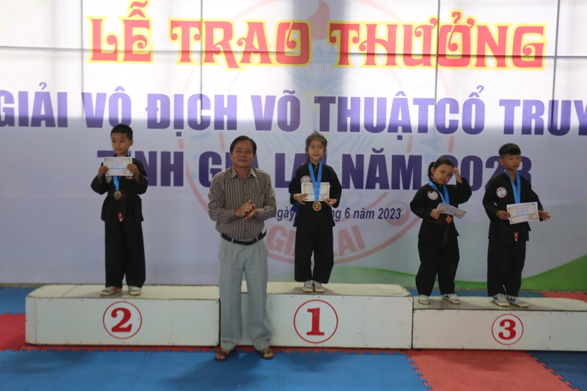 Giải Vô địch Võ thuật cổ truyền tỉnh Gia Lai năm 2023: Trao 18 bộ huy chương cho các võ sĩ xuất sắc